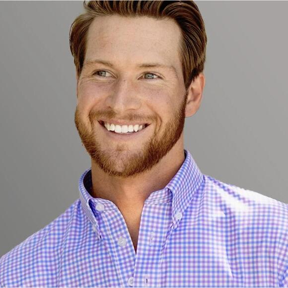 Collars & Co. NWOT Oxford Button Down Collar Polo Original Fit - Size Medium - Picture 2 of 4